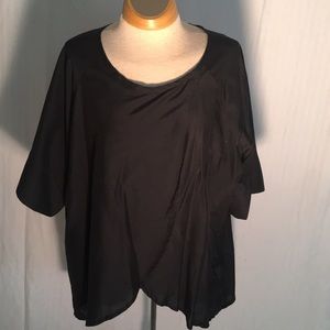 Kate Spade XL split front top black. Worn once!